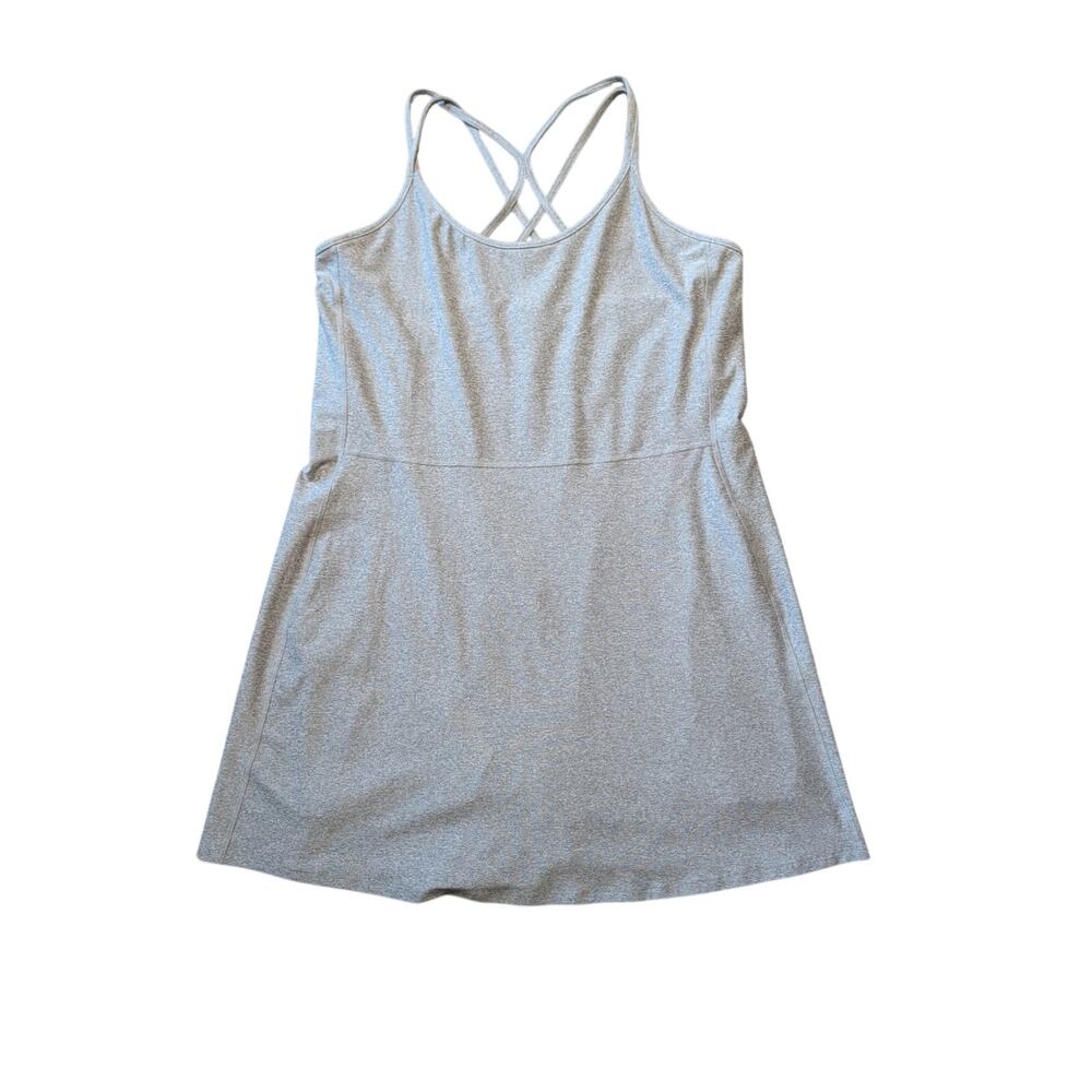Old Navy mini Dress size Women's XXL TALL; Gray; Stretchy; built in shorts